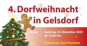 4. Dorfweihnacht in Gelsdorf