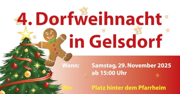 4. Dorfweihnacht in Gelsdorf